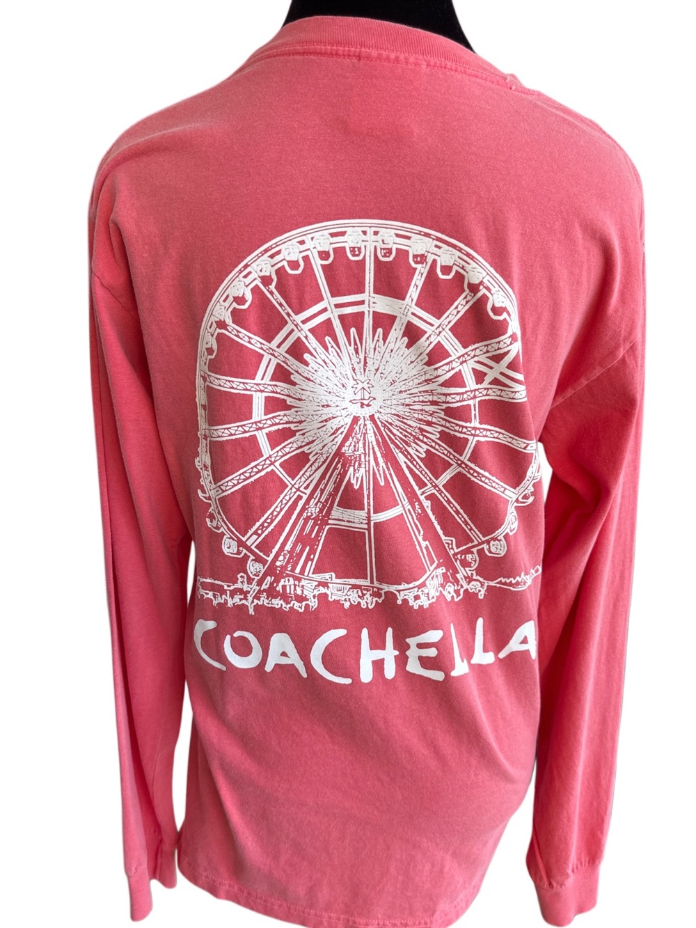 Coachella Music Festival Long Sleeve Tee by Comfort Colors- NWOT-Sz S